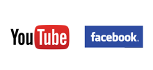 YouTube, Facebook