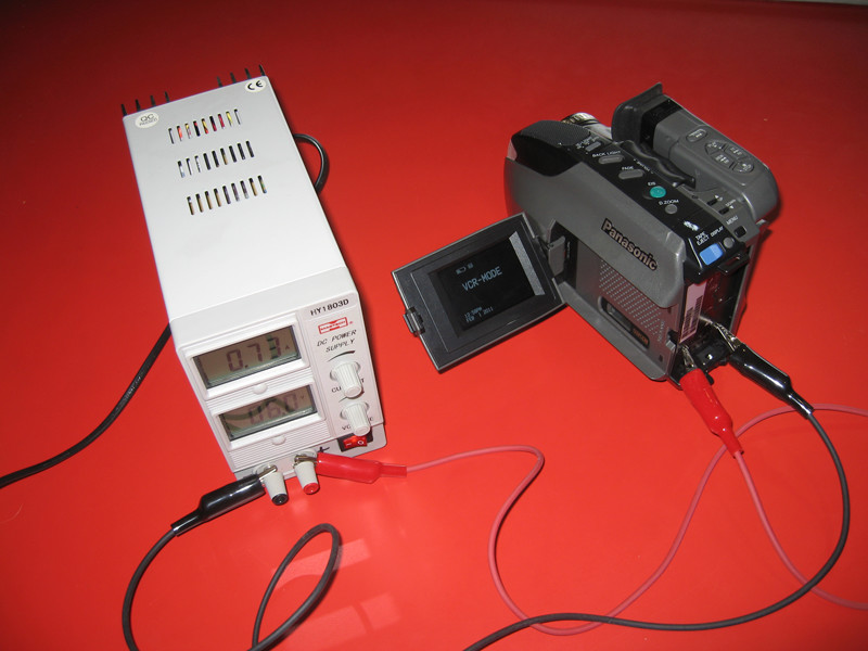 Camera still works with a good power supply